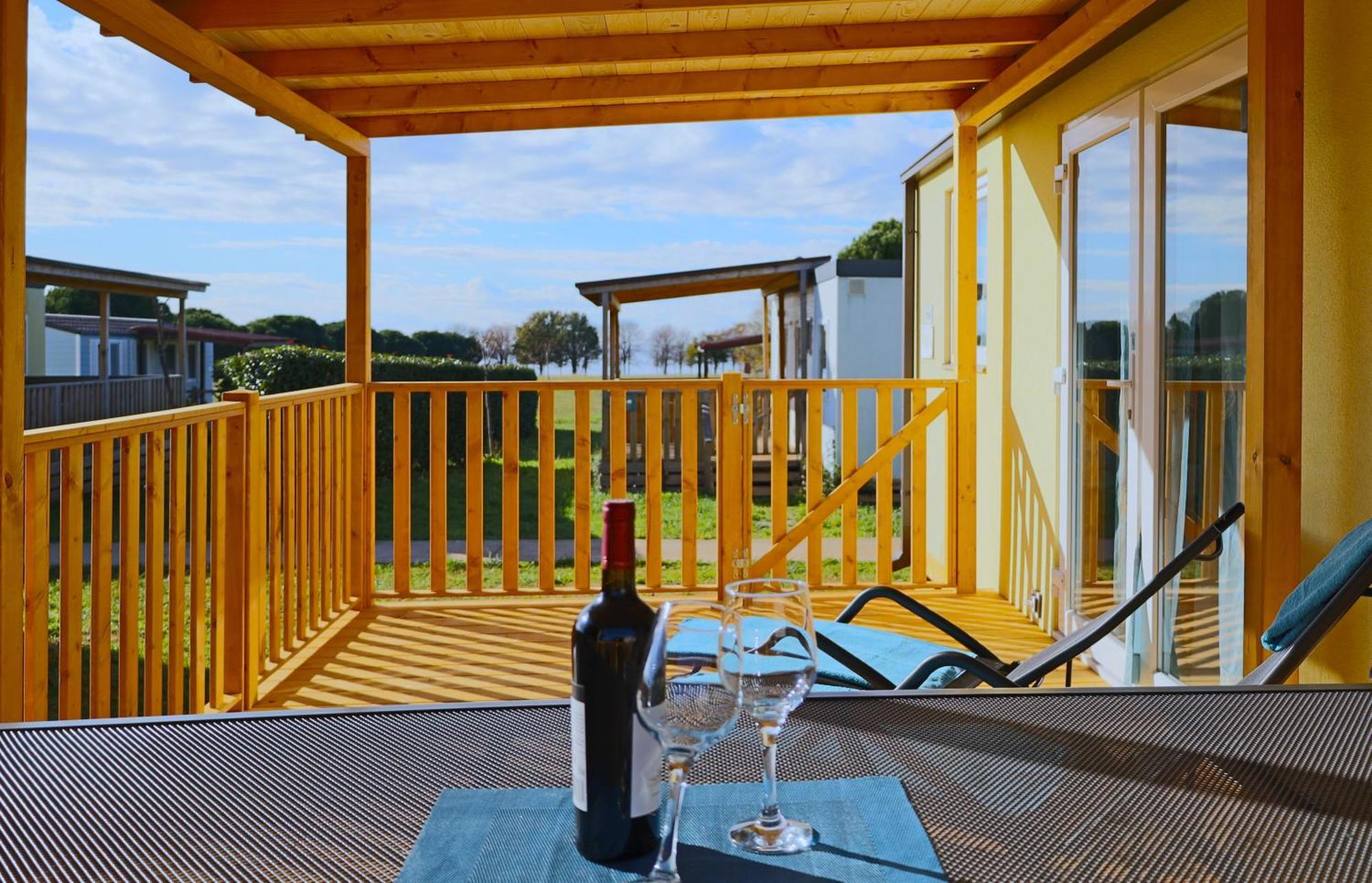 Panorama Mobile Homes In Camping Park Umag Eksteriør bilde