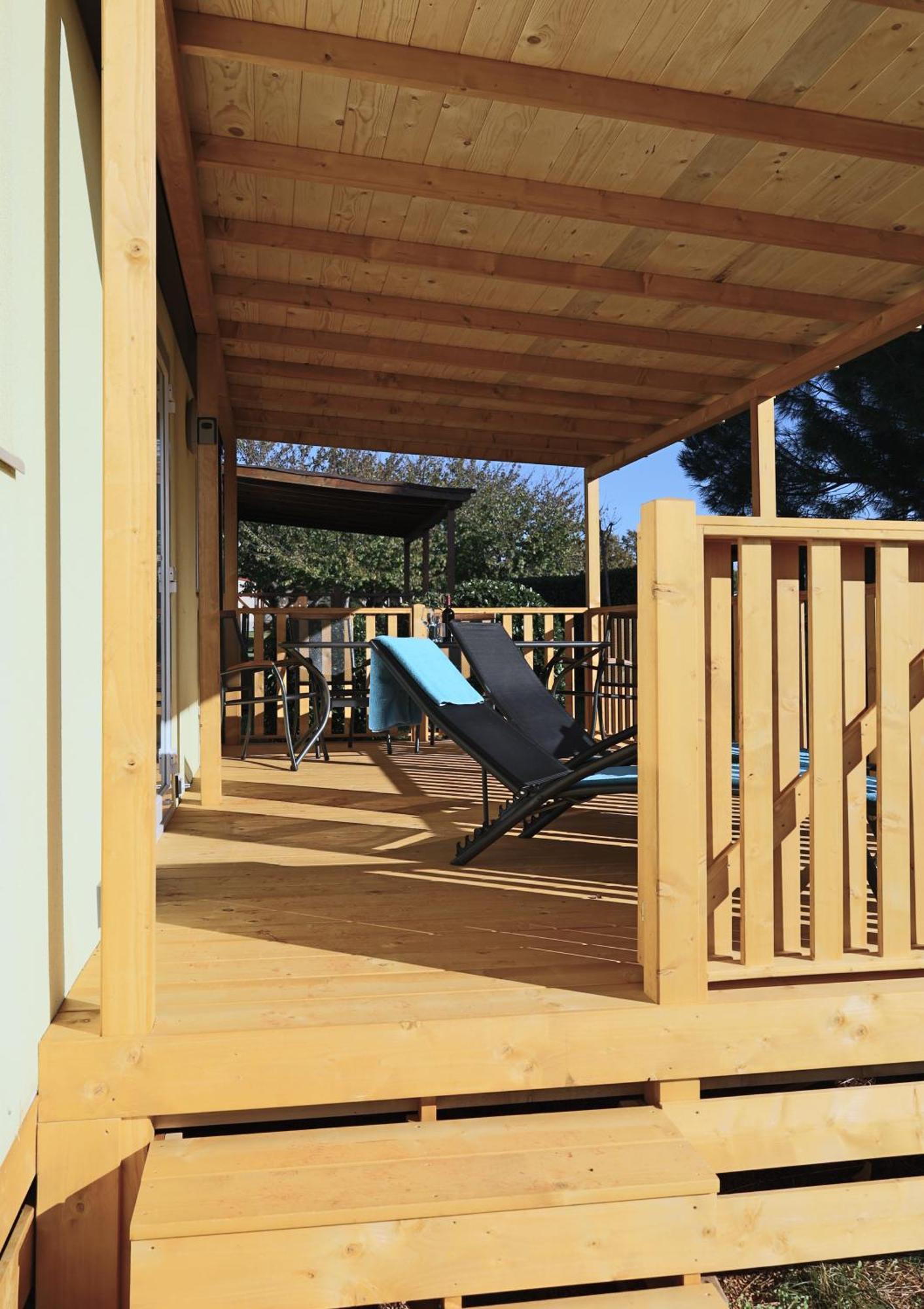 Panorama Mobile Homes In Camping Park Umag Eksteriør bilde