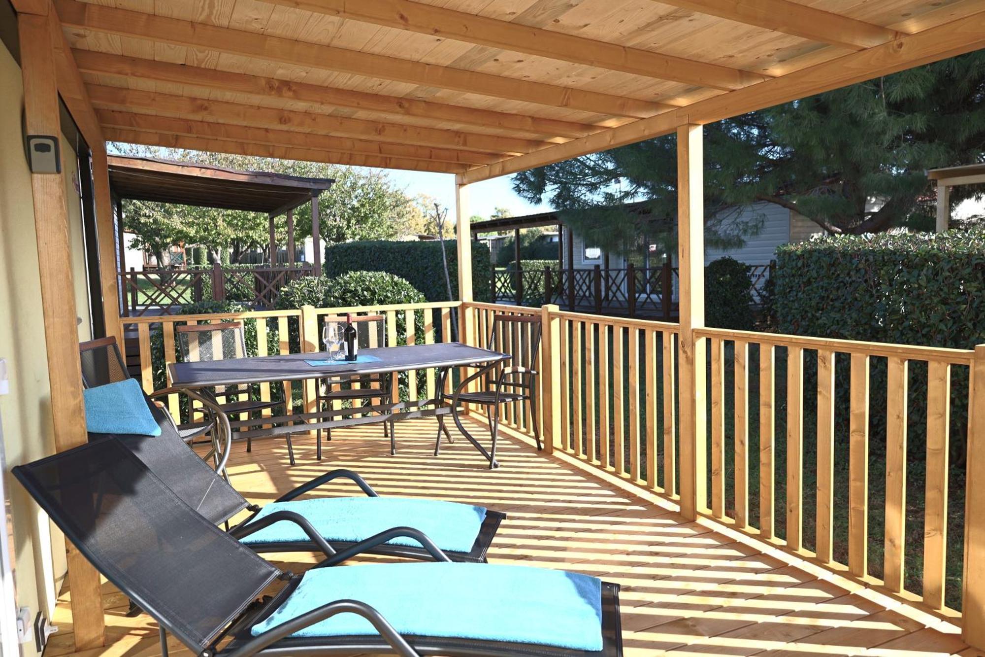 Panorama Mobile Homes In Camping Park Umag Eksteriør bilde